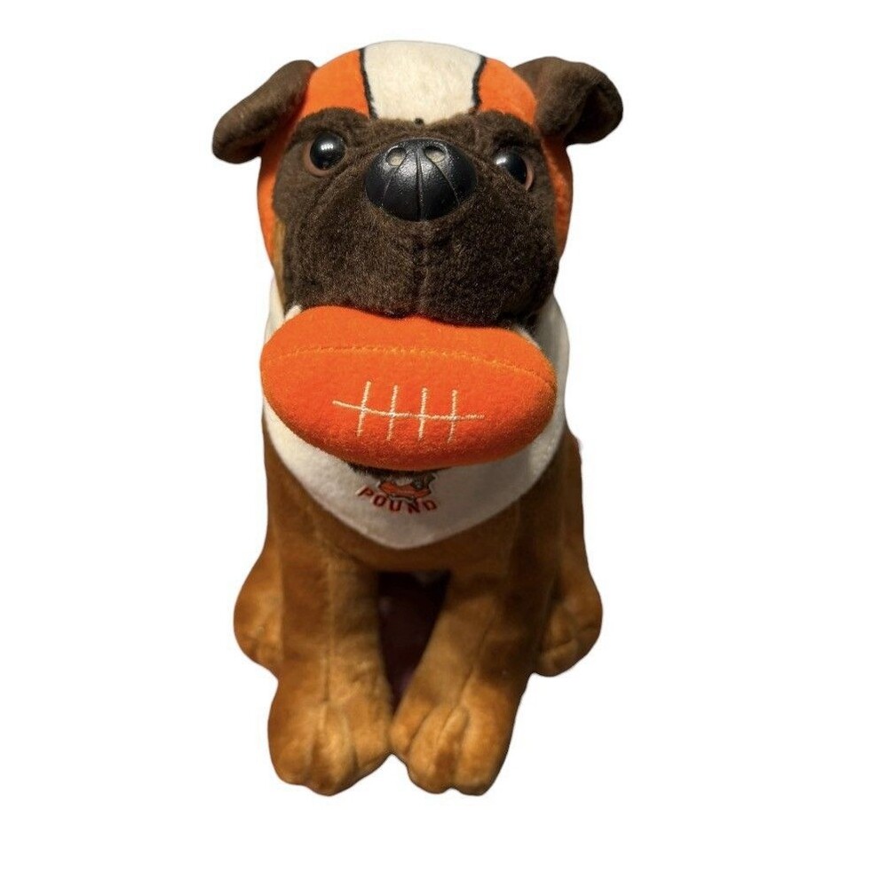 Vintage 1999 Cleveland Browns Dawg Pound Dog Plush Coolbeans Lee Sport NFL EUC